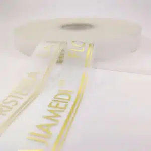 Cinta de silicona transparente para floristería