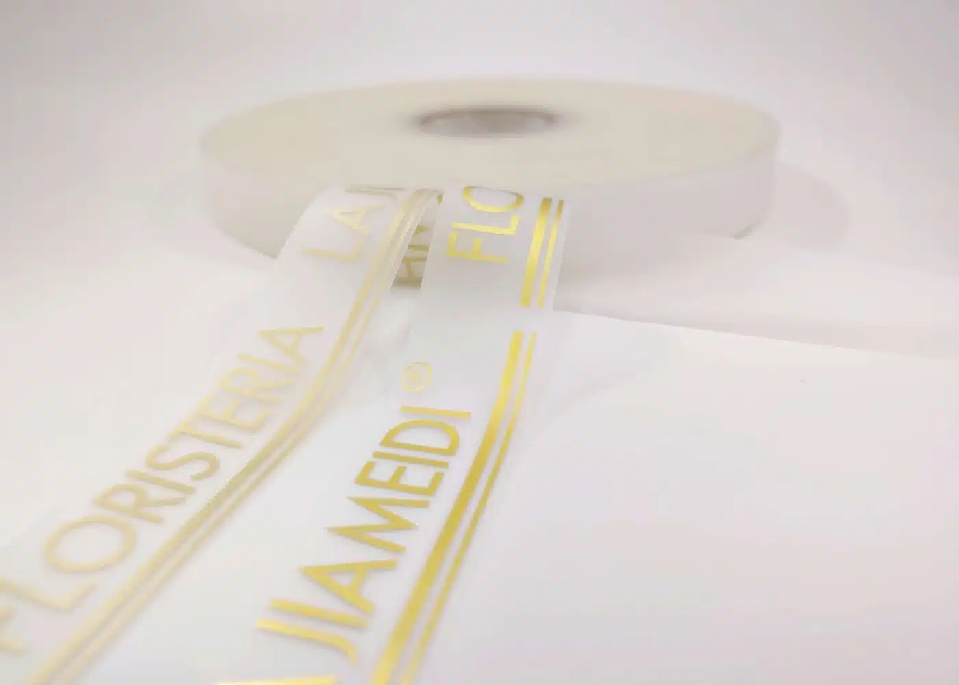 elastico de silicona transparente impresa